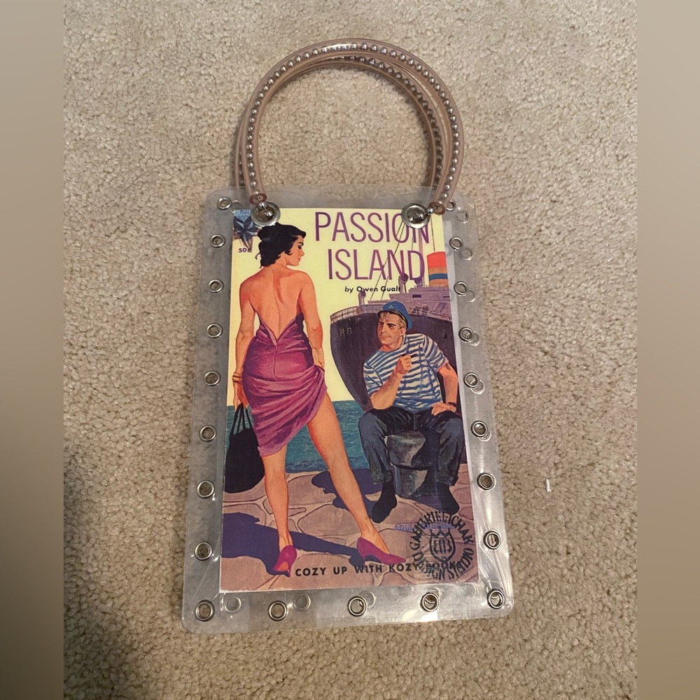 Vintage plastic handbag
